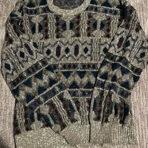 Geometric Vintage Sweater